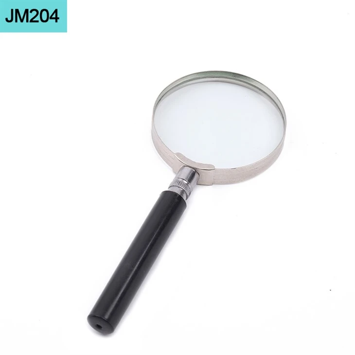 Handvergrotende lens